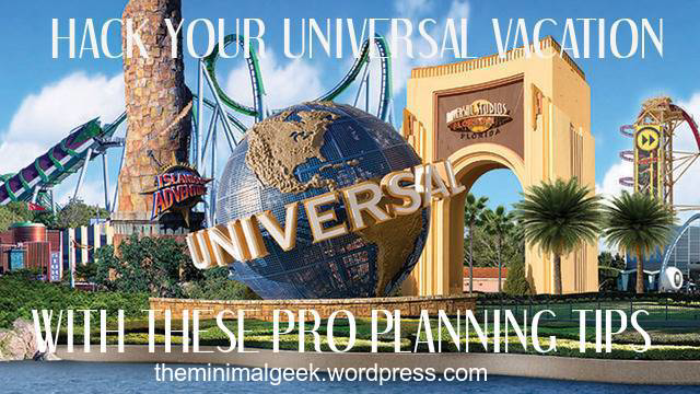 hack your universal vacation
